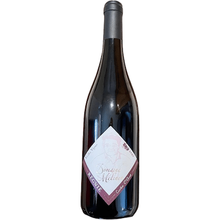 Bouteille de vin rouge Beaujolais Regnié, domaine Melinon 2021